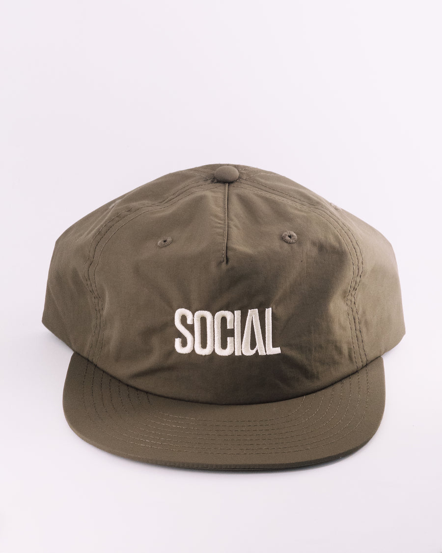 'Surf' recycled nylon cap, Social Espresso merch