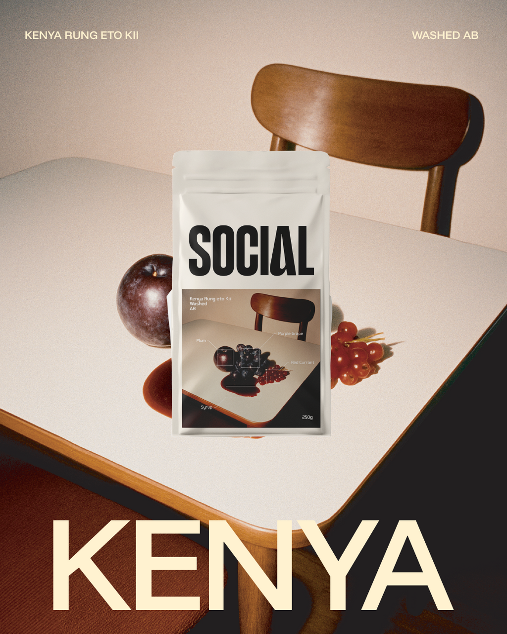 Kenya - Kii Rung’eto Washed AB