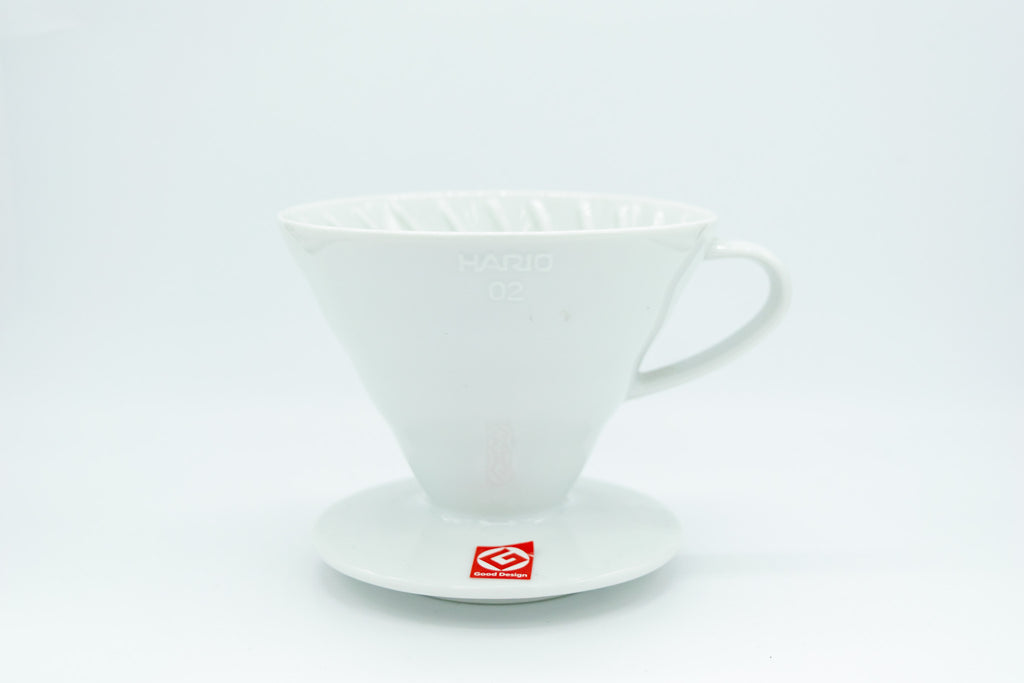 Hario v60 Ceramic Dripper (White) - Social Espresso