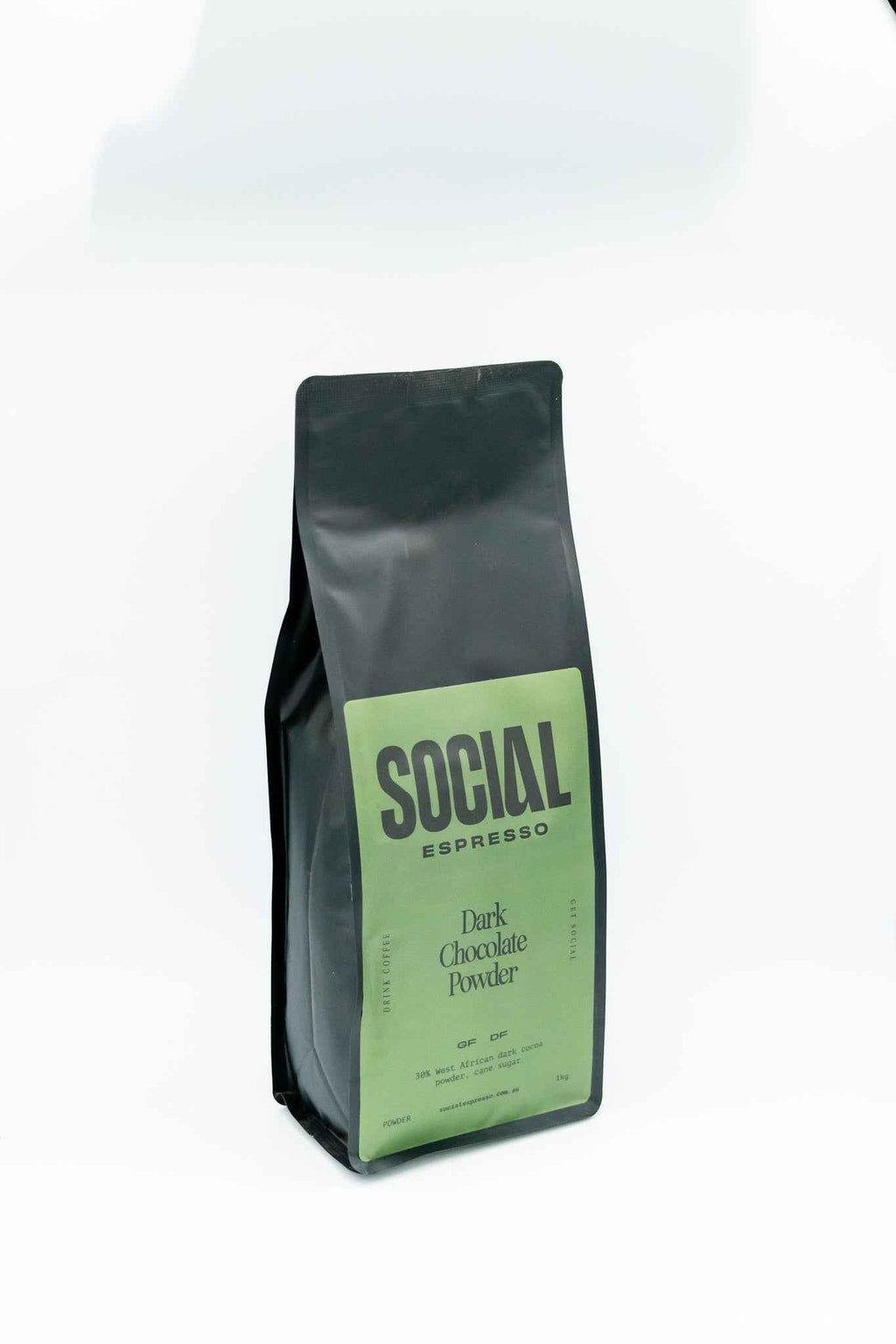 Dark Chocolate Powder - Social Espresso