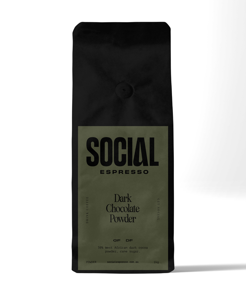Dark Chocolate Powder - Social Espresso