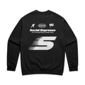 'Fast' Faded Relaxed Jumper (Men's)