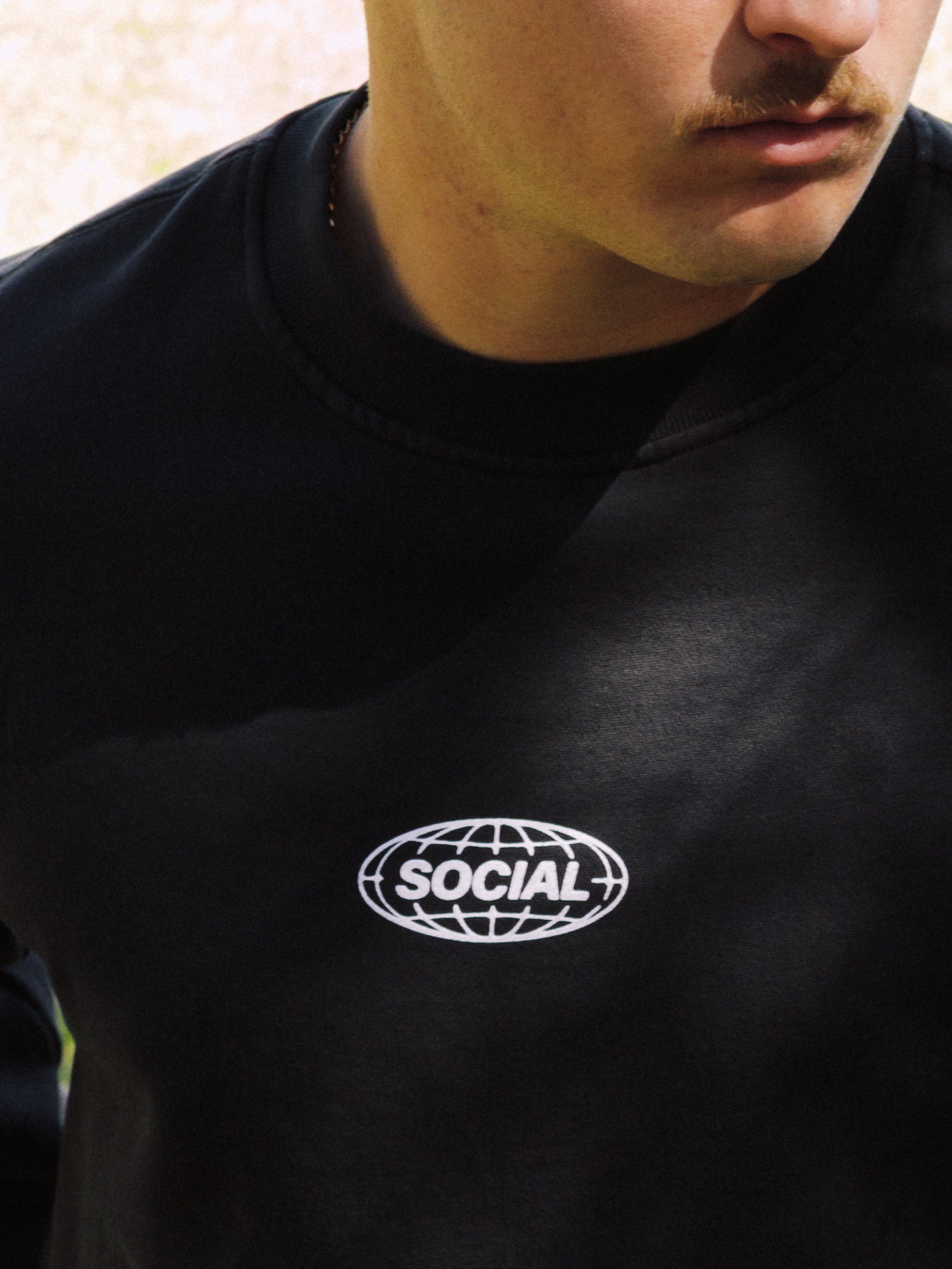 'Fast' Faded Relaxed Jumper (Men's)