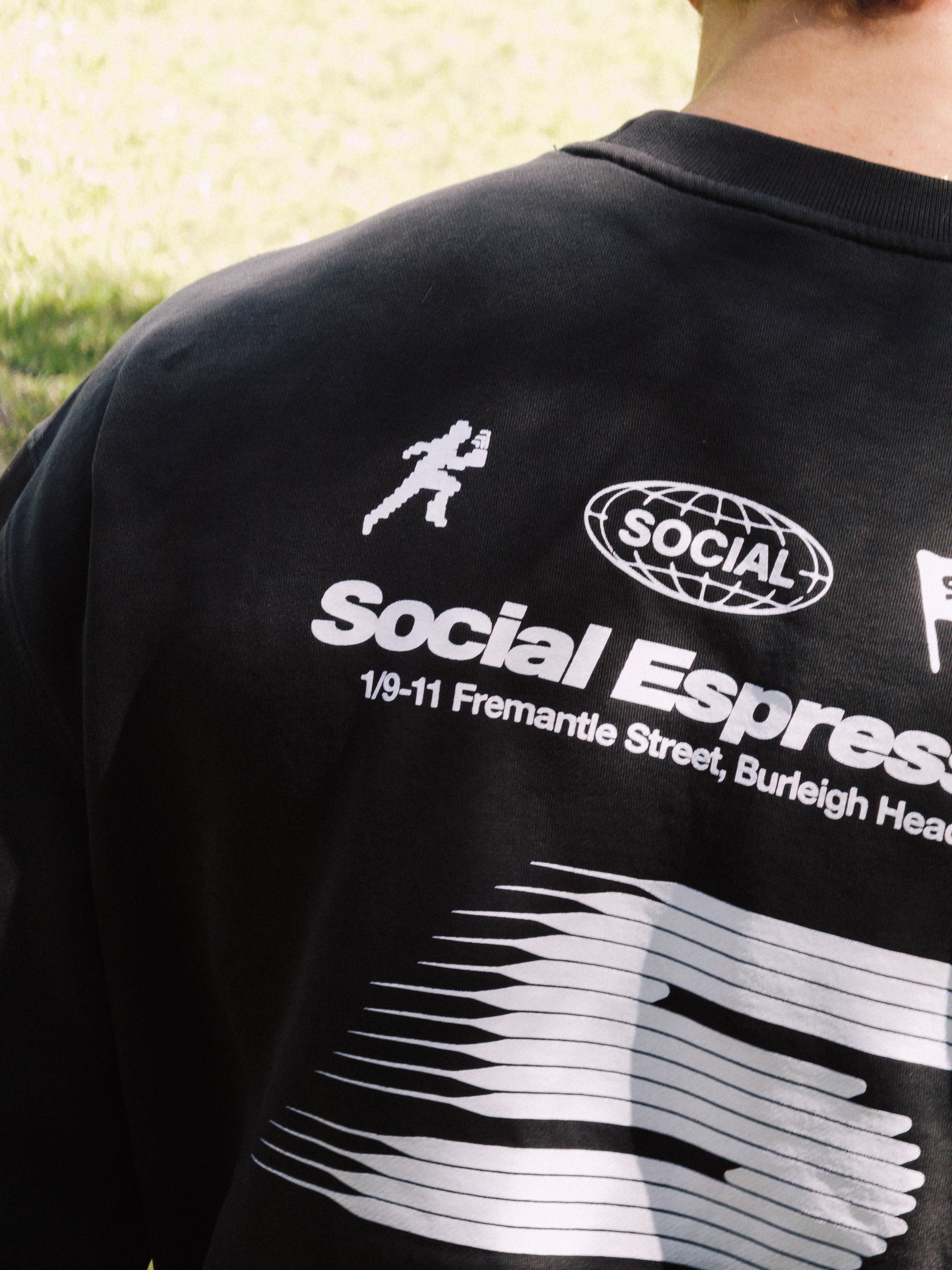 'Fast' Faded Relaxed Jumper (Men's)
