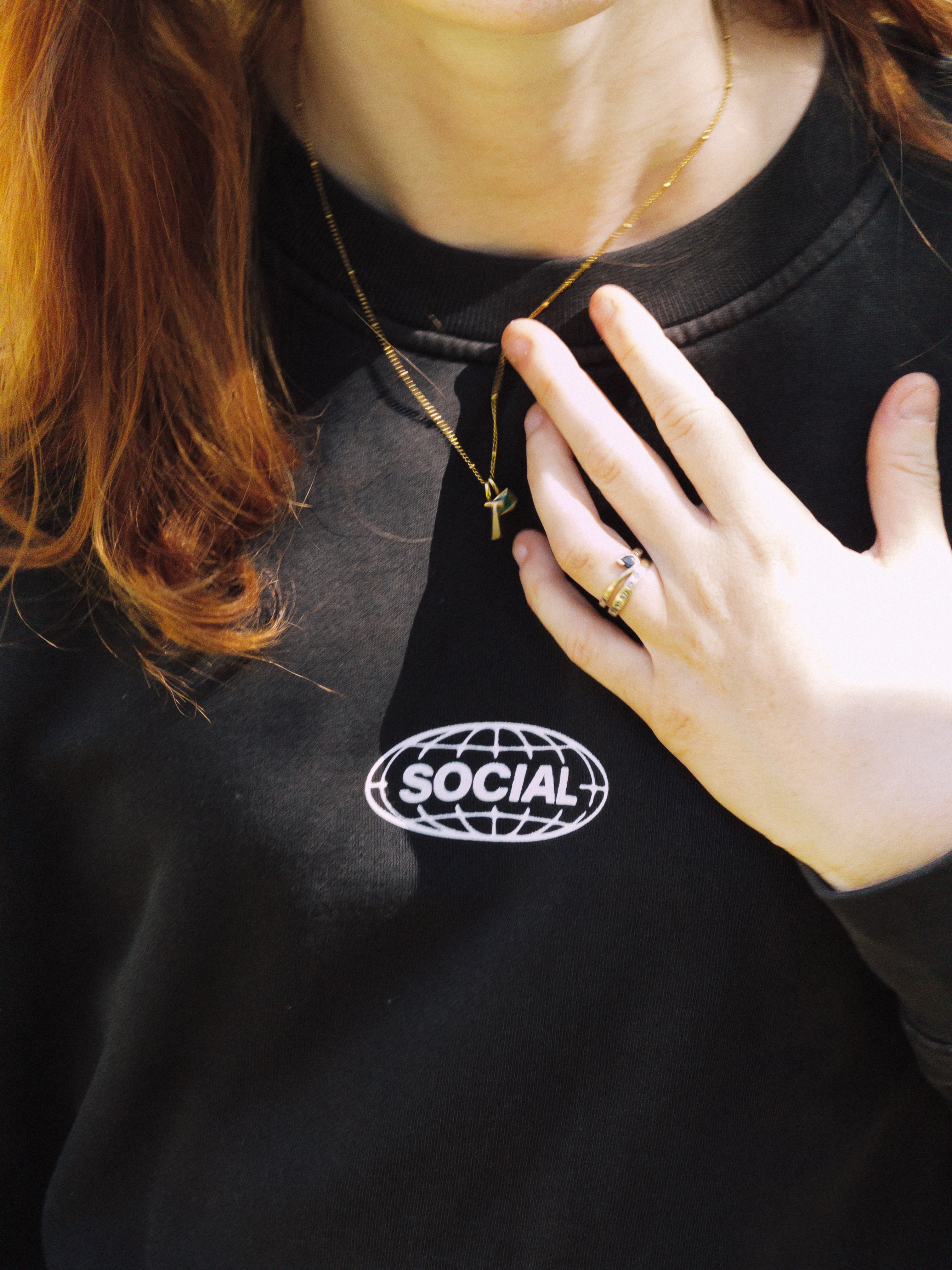 'Fast' Faded Relaxed Jumper (Women's)