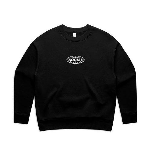 'Fast' Faded Relaxed Jumper (Women's)