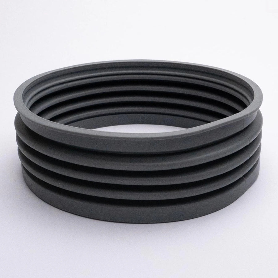 Grey silicone Breville grinder bellows, Social Espresso